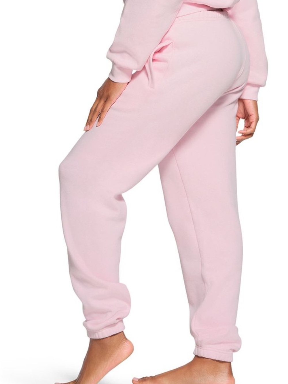 SKIMS Soft Fleece Joggers - Pale Pink